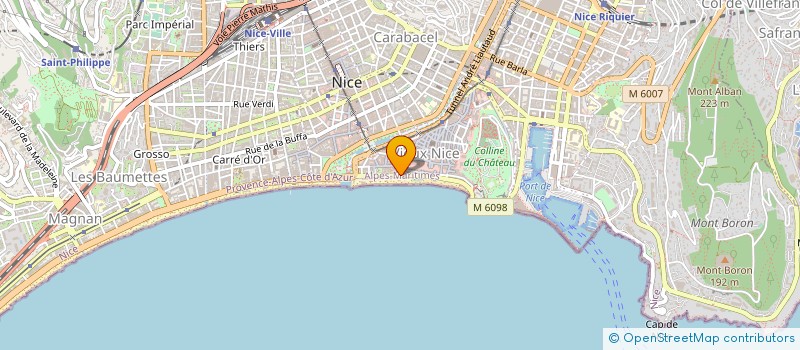 localisation de l'entreprise MONSIEUR DIEGO CAZORLA à NICE