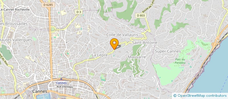 localisation de l'entreprise MONSIEUR DIEGO COMINA à CANNES