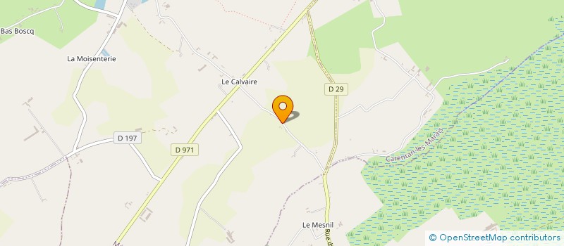 localisation de l'entreprise MONSIEUR DIEGO COUSSAUTIEN  MEAUTIS