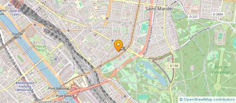 localisation de l'entreprise MONSIEUR DIEGO CROGNIER à PARIS