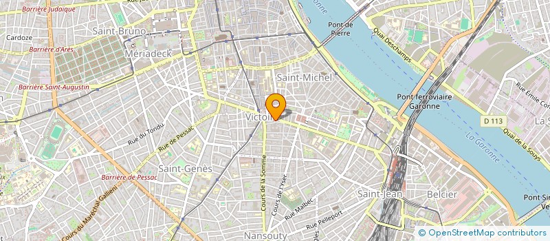 localisation de l'entreprise MONSIEUR DIEGO FLAMMANT  BORDEAUX