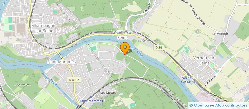 localisation de l'entreprise MONSIEUR DIEGO FRIAS  SAINT-MAMMES