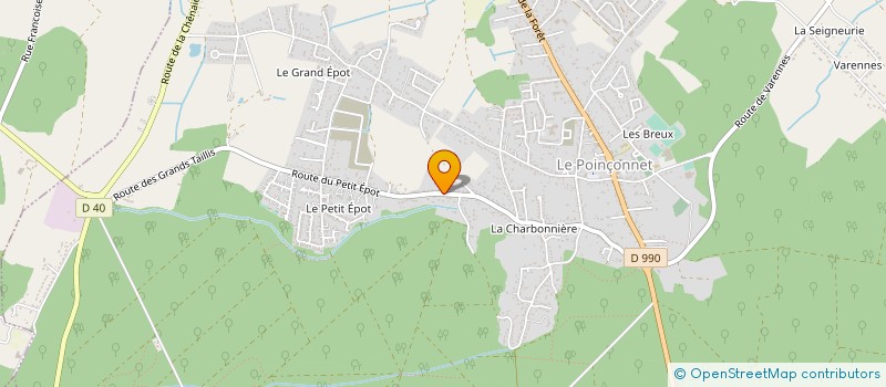 localisation de l'entreprise MONSIEUR DIEGO GERNAIS à LE POINCONNET