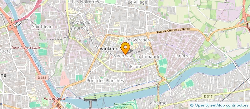localisation de l'entreprise MONSIEUR DIEGO GONZALEZ à VAULX-EN-VELIN