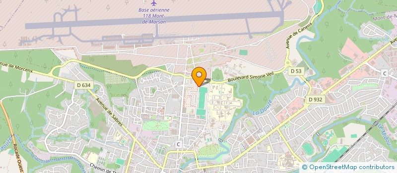 localisation de l'entreprise MONSIEUR DIEGO LABORDE  MONT-DE-MARSAN