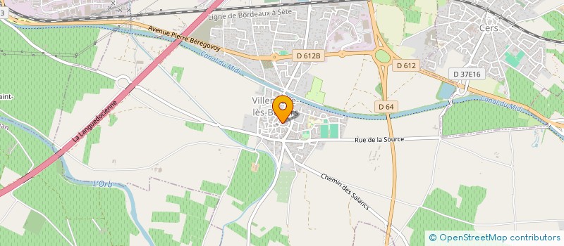 localisation de l'entreprise MONSIEUR DIEGO LEJOYEUX à VILLENEUVE-LES-BEZIERS
