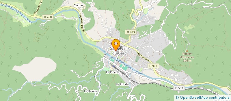 localisation de l'entreprise MONSIEUR DIEGO MAROUZ  BOISSET-ET-GAUJAC