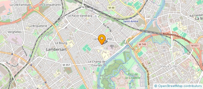 localisation de l'entreprise MONSIEUR DIEGO MARTINEZ CAVARD à LAMBERSART