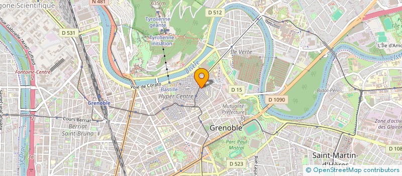 localisation de l'entreprise MONSIEUR DIEGO MARTINEZ-GUZMAN à GRENOBLE