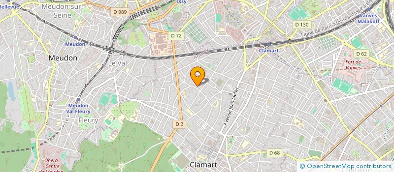 localisation de l'entreprise MONSIEUR DIEGO MONINO à CLAMART