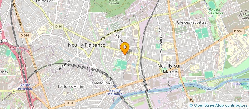 localisation de l'entreprise MONSIEUR DIEGO NORELUS  NEUILLY-PLAISANCE