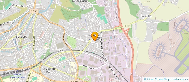 localisation de l'entreprise MONSIEUR DIEGO ORTEGA  EVREUX