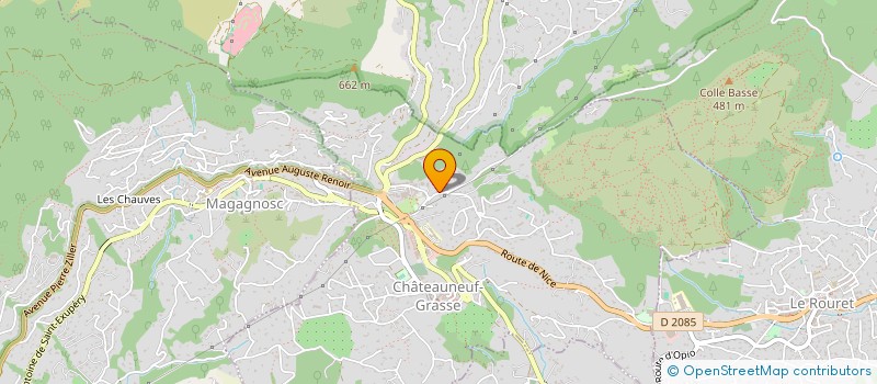 localisation de l'entreprise MONSIEUR DIEGO PAPPALO  CHATEAUNEUF-GRASSE