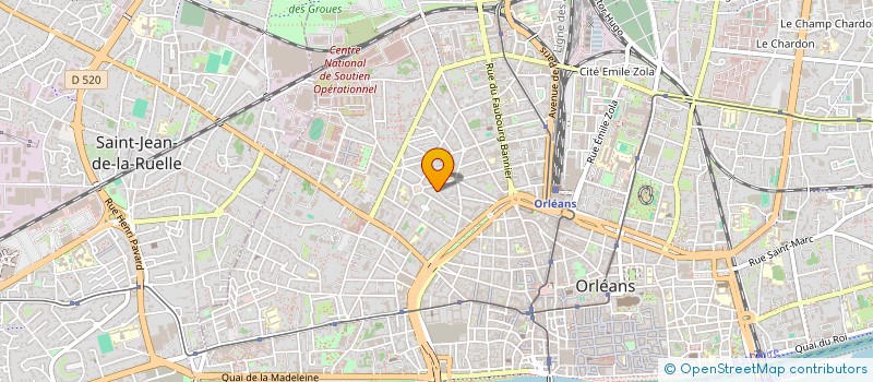 localisation de l'entreprise MONSIEUR DIEGO PINHEIRO  ORLEANS