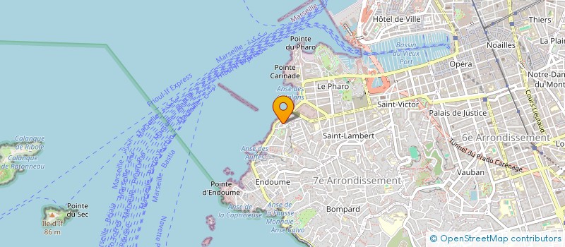 localisation de l'entreprise MONSIEUR DIEGO RAVIER à MARSEILLE