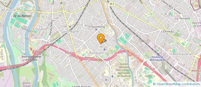 localisation de l'entreprise MONSIEUR DIEGO RODRIGUEZ  TOULOUSE