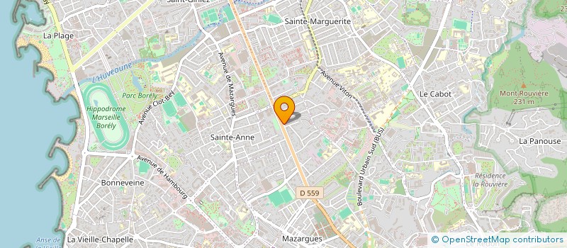 localisation de l'entreprise MONSIEUR DIEGO RUIZ  MARSEILLE