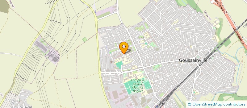 localisation de l'entreprise MONSIEUR DIEGO RUIZ DIAZ  GOUSSAINVILLE