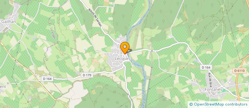 localisation de l'entreprise MONSIEUR DIEGO SANCHEZ  LECQUES