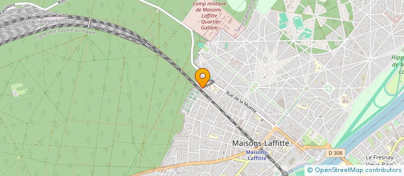 localisation de l'entreprise MONSIEUR DIEGO SANCHEZ LUBCKE à MAISONS-LAFFITTE