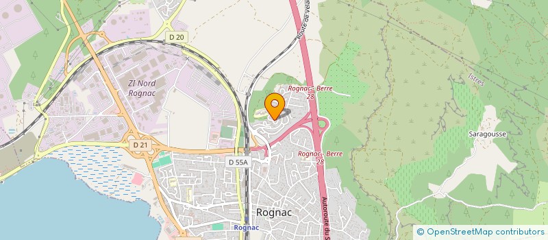 localisation de l'entreprise MONSIEUR DIEGO SANTIAGO  ROGNAC