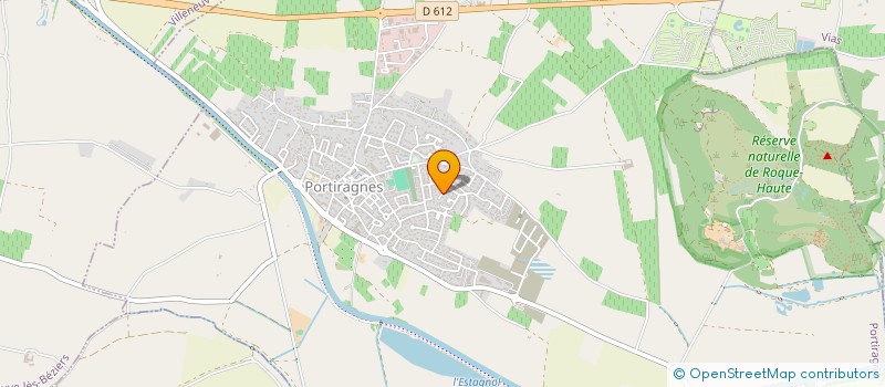 localisation de l'entreprise MONSIEUR DIEGO SCACHE  PORTIRAGNES