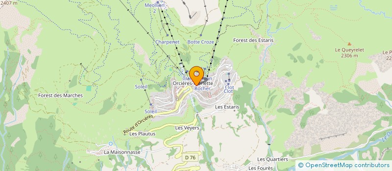 localisation de l'entreprise MONSIEUR DIEGO SIGUENZA  ORCIERES