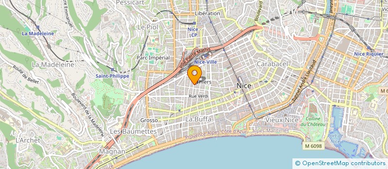 localisation de l'entreprise MONSIEUR DIEGO TEPUS à NICE