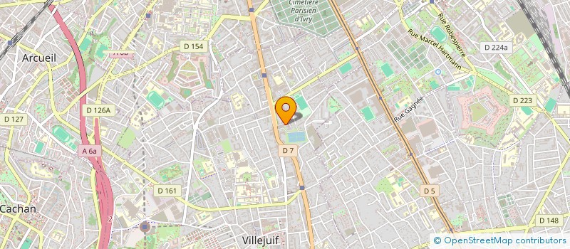 localisation de l'entreprise MONSIEUR DIEGO VALMAR  VILLEJUIF