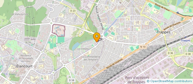 localisation de l'entreprise MONSIEUR DIEGO VILCHES à ELANCOURT