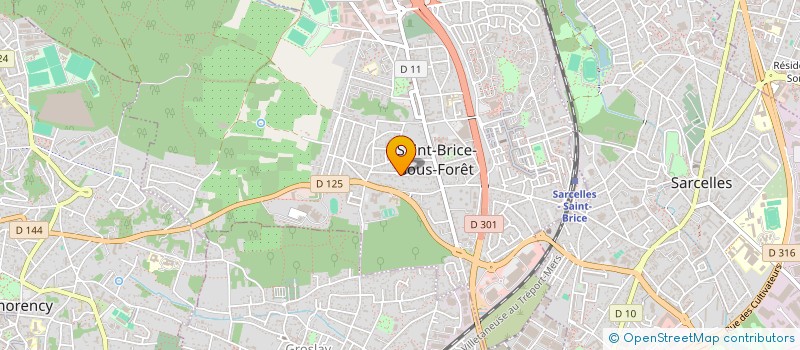 localisation de l'entreprise MONSIEUR DIEGO YARAMIS  SAINT-BRICE-SOUS-FORET