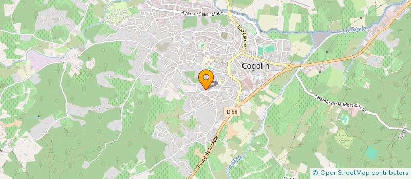 localisation de l'entreprise MONSIEUR DIEGO ZAMORA à COGOLIN