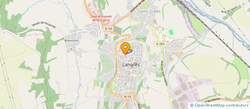 localisation de l'entreprise MONSIEUR DIEGO ZEBINA à LANGRES