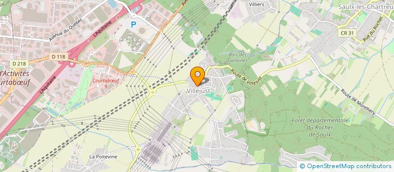 localisation de l'entreprise MONSIEUR DIEISSON DA SILVA  VILLEJUST