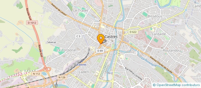 localisation de l'entreprise MONSIEUR DIEKET ADJIMI à CASTRES