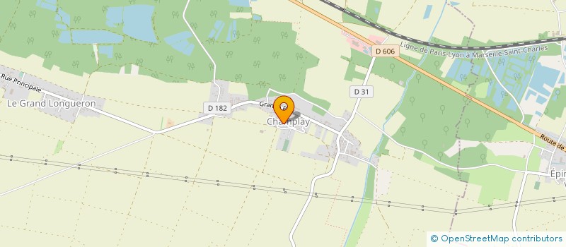 localisation de l'entreprise MONSIEUR DIEMES SIRVENT à CHAMPLAY