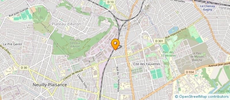 localisation de l'entreprise MONSIEUR DIENG YAI  NEUILLY-SUR-MARNE