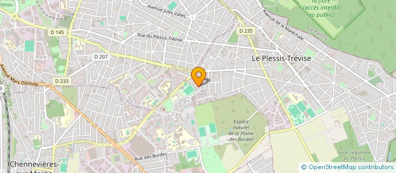 localisation de l'entreprise MONSIEUR DIENOU GUEI à CHENNEVIERES-SUR-MARNE