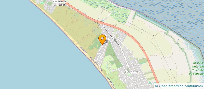 localisation de l'entreprise MONSIEUR DIETER GAMLICH  BARBATRE