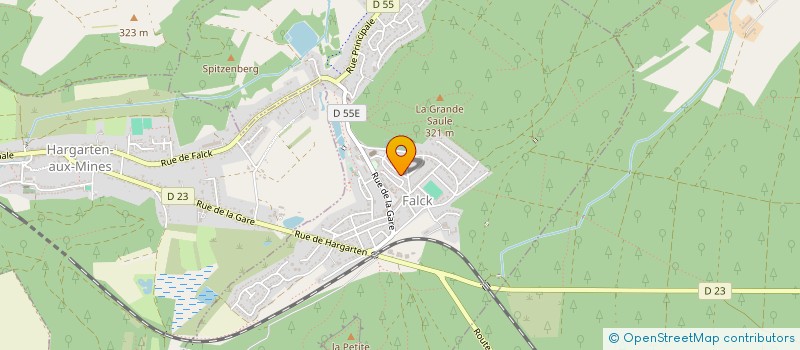 localisation de l'entreprise MONSIEUR DIETER JAKOBS  FALCK