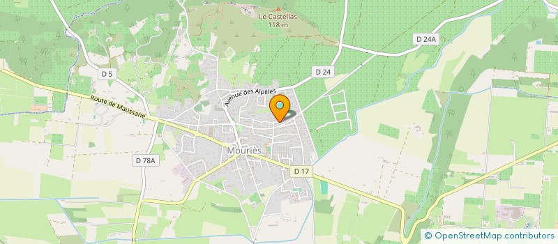 localisation de l'entreprise MONSIEUR DIETER REINERT  MOURIES