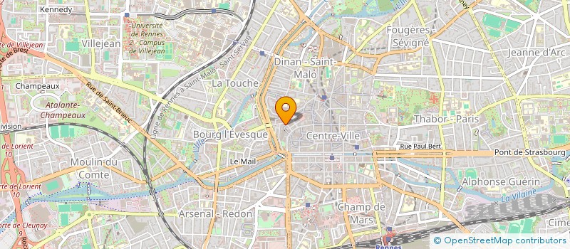 localisation de l'entreprise MONSIEUR DIETER-VASILE BUTUC  RENNES