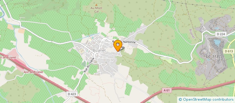 localisation de l'entreprise MONSIEUR DIETER WALLIS  FABREZAN