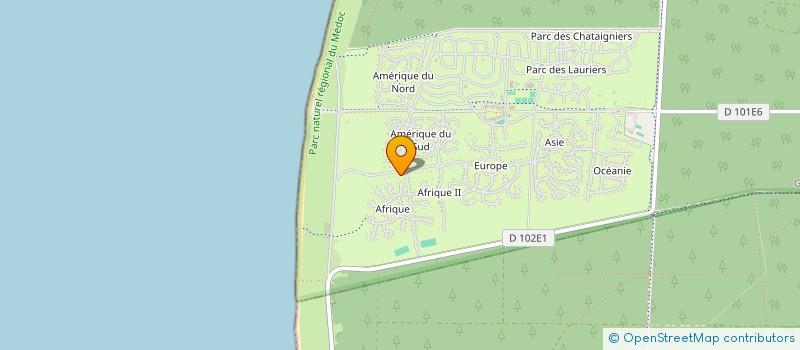 localisation de l'entreprise MONSIEUR DIETMAR VOSS  GRAYAN-ET-L'HOPITAL