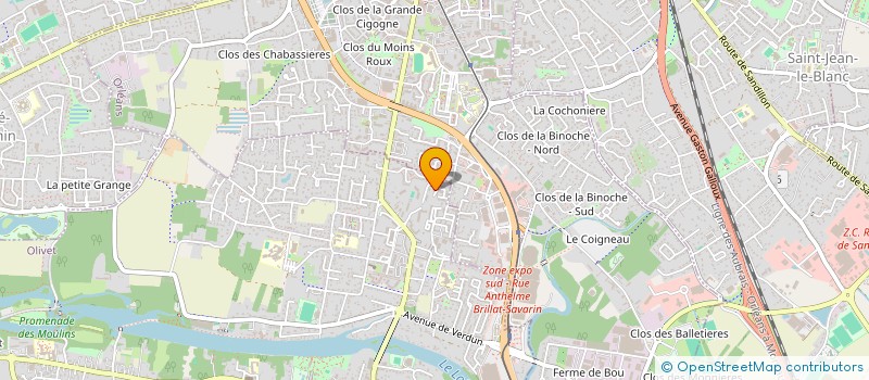 localisation de l'entreprise MONSIEUR DIETRICH BOUDZOUMOU à OLIVET
