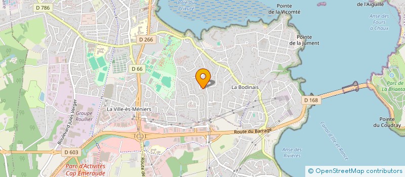 localisation de l'entreprise MONSIEUR DIETRICH ESSINDI NDOUBENA à DINARD