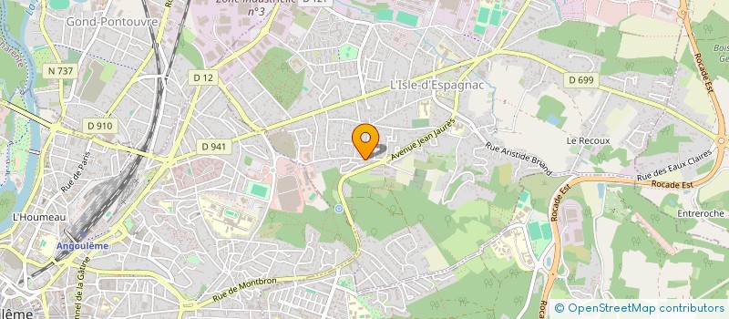 localisation de l'entreprise MONSIEUR DIEU SEMUR à L'ISLE-D'ESPAGNAC