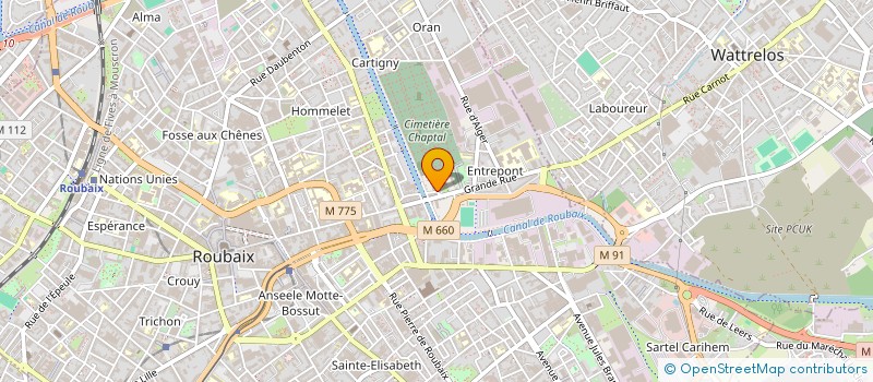 localisation de l'entreprise MONSIEUR DIEUDONNE AKINGENEYE à LILLE