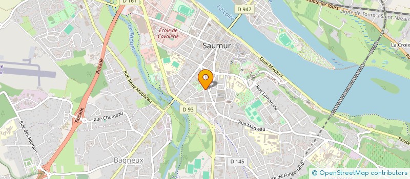 localisation de l'entreprise MONSIEUR DIEUDONNE CARTIER à SAUMUR