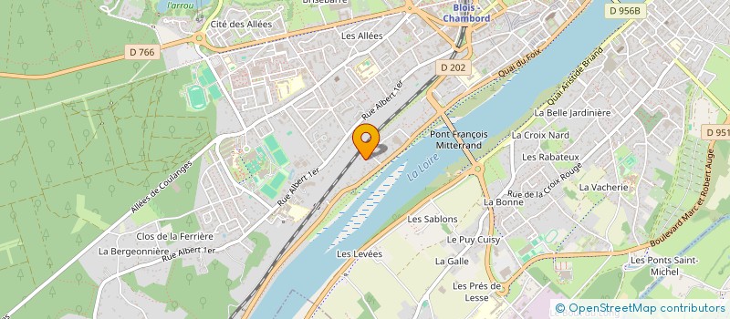 localisation de l'entreprise MONSIEUR DIEUDONNE-JUNIOR MALANDA BINDA  BLOIS